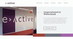 Desktop Screenshot of e-active.nl